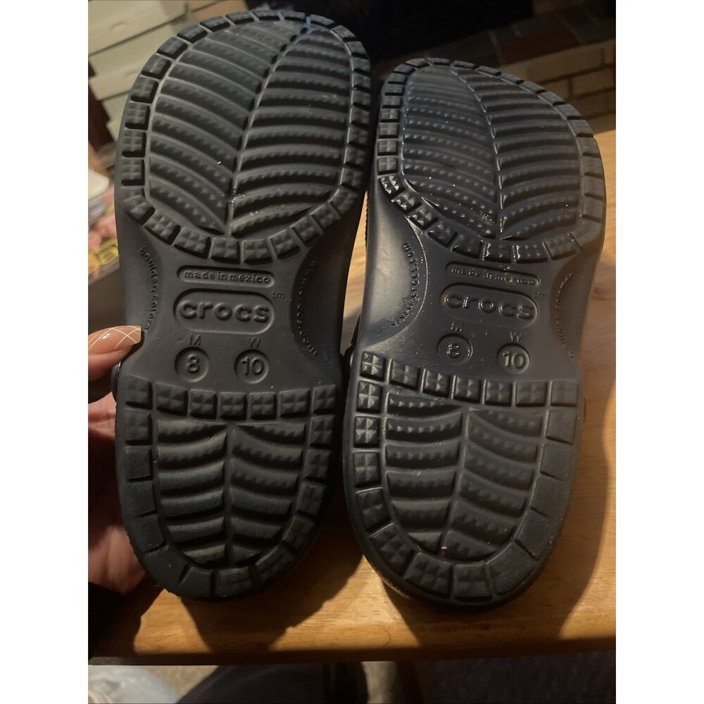 Crocs Baya Unisex Slip-On Clog - Blue Women’s Size 10 Men’s Size 8 - Picture 11 of 14